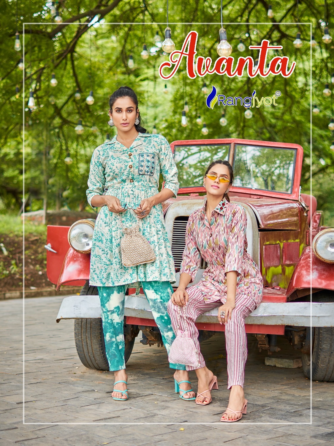 Rangjyot kurti Avanta Vol-1